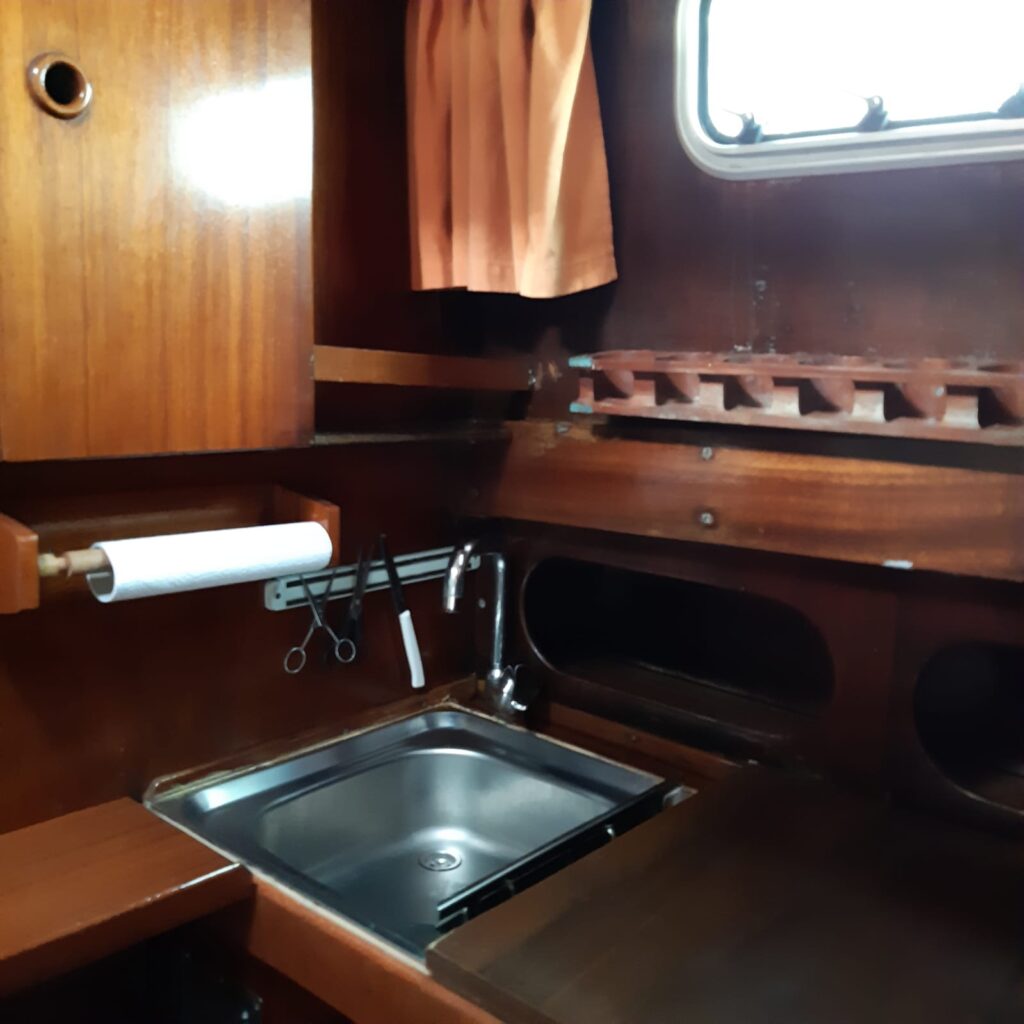 Giam-Portofino Pilot-1973-legno-dettaglio-in vendita