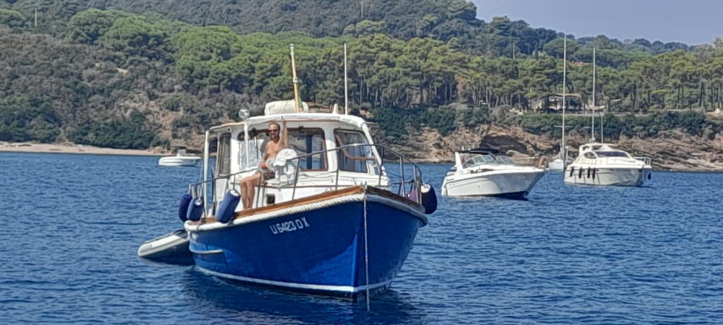 Giam-portofino pilot-1973-legno-in vendita