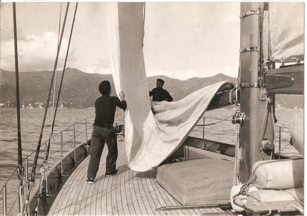 emi sangermani classic yacht 1954